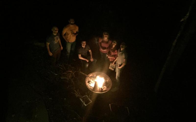 Gersbach Lab Retreat 2017 -  Fire and Marshmallows!