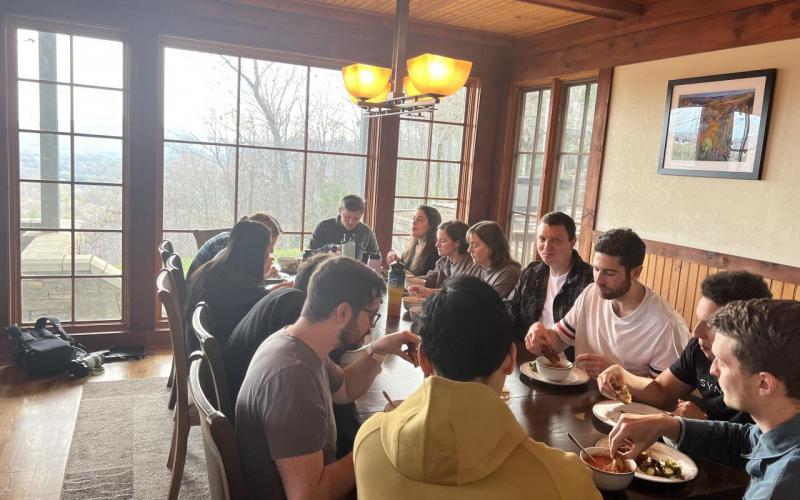 Lab Retreat 2022 - Worked up an appetite discussing all that science!